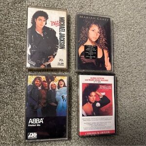 ⭐️ Vintage Music Cassette Tape Collection (4)